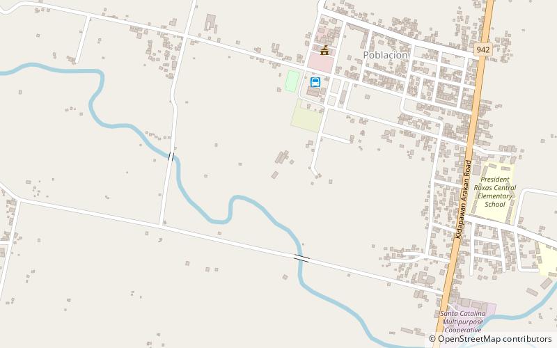 presidente roxas location map