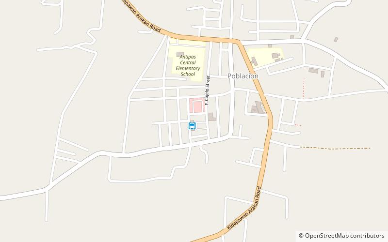 Antipas location map