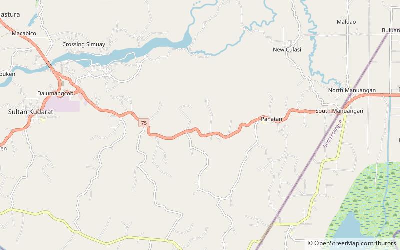park narodowy mado hot spring location map