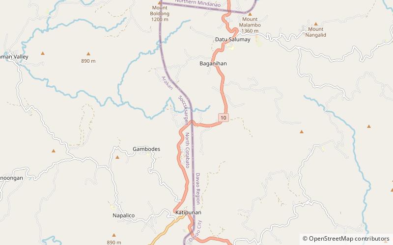 Cataratas Epol location map