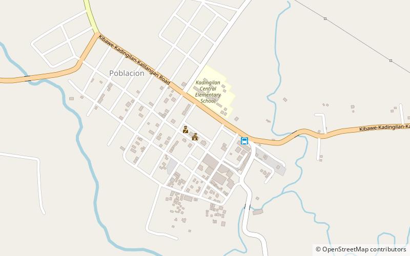 Kadingilan location map