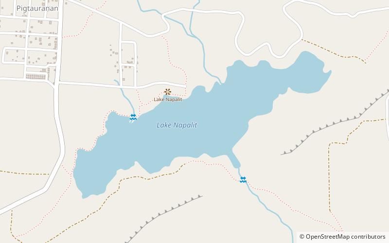 lake napalit location map