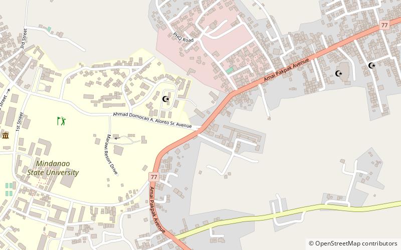 Mindanao State University location map