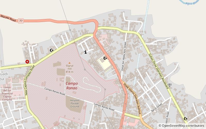 jamiatu muslim mindanao marawi location map