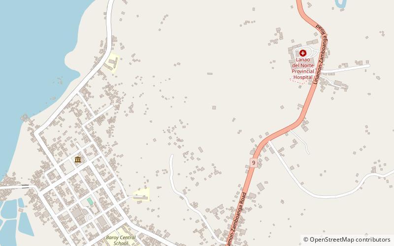 Baroy location map