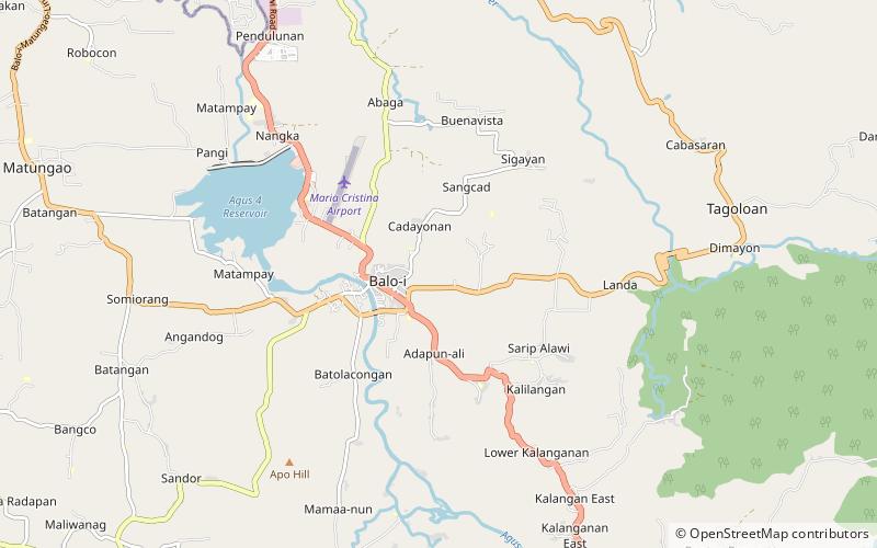 Balo-i location map