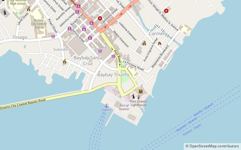 Fuerte dela Concepcion y del Triunfo location map