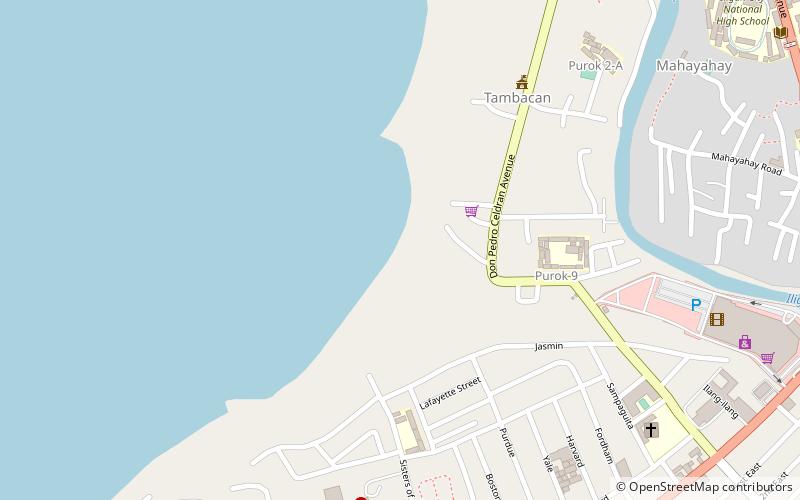 tambacan iligan location map