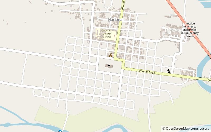 Jimenez Church location map