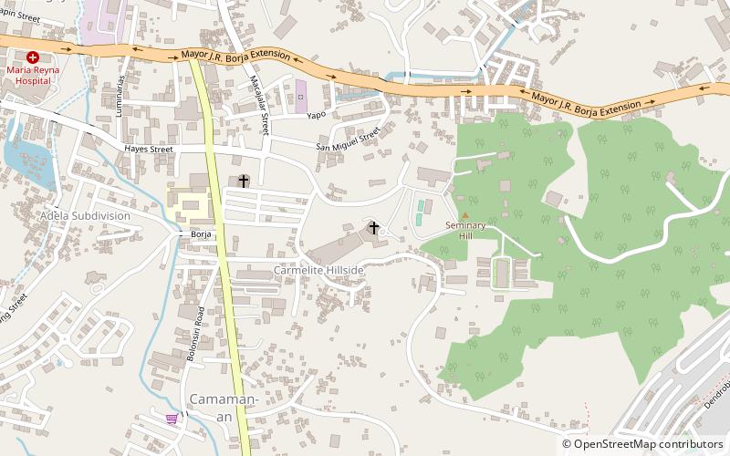 carmelite church cagayan de oro location map