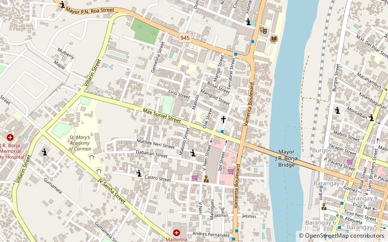 cagayan de oro college location map