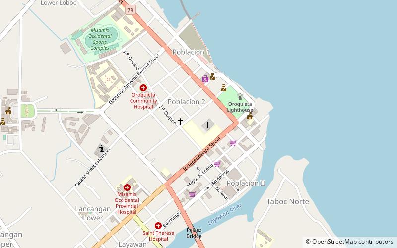 Oroquieta location map