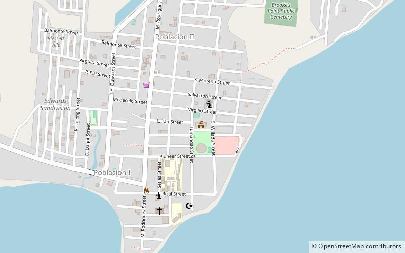 Brooke's Point location map
