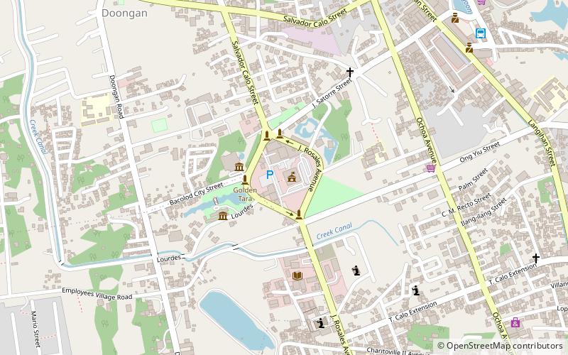 Butuan City Hall complex location map