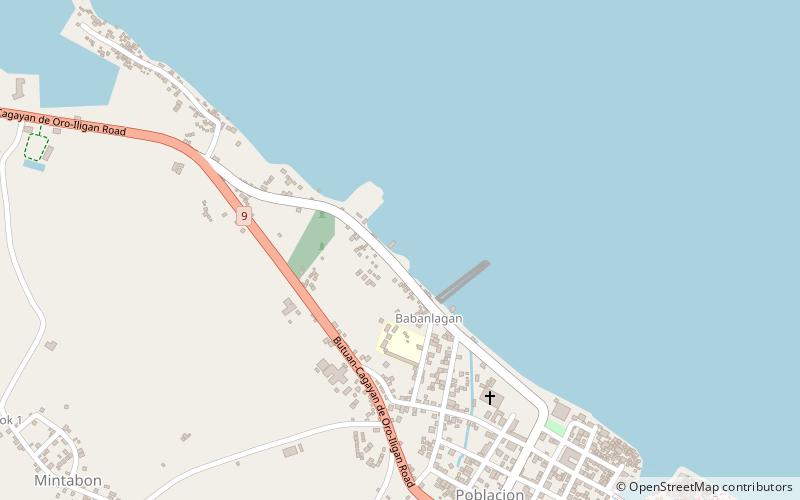 Talisayan location map