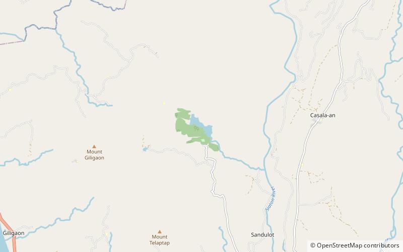 Lago Balanan location map