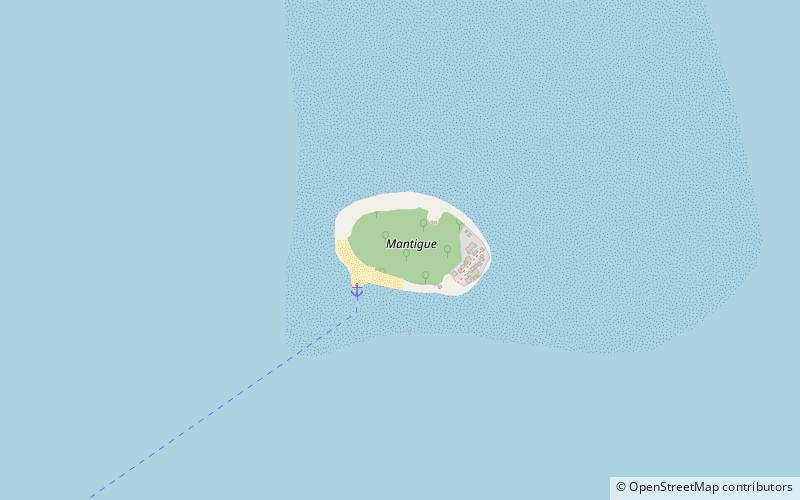 Mantigue Island location map