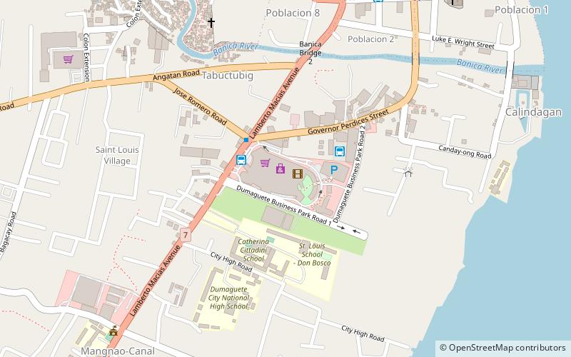 Robinsons Place Dumaguete location map