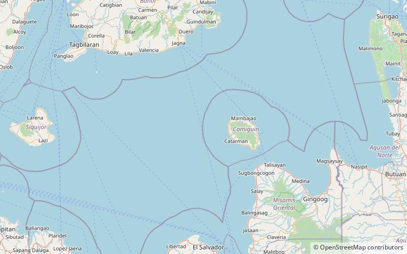 Mar de Bohol location map