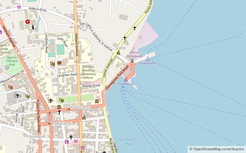 Port of Dumaguete location map