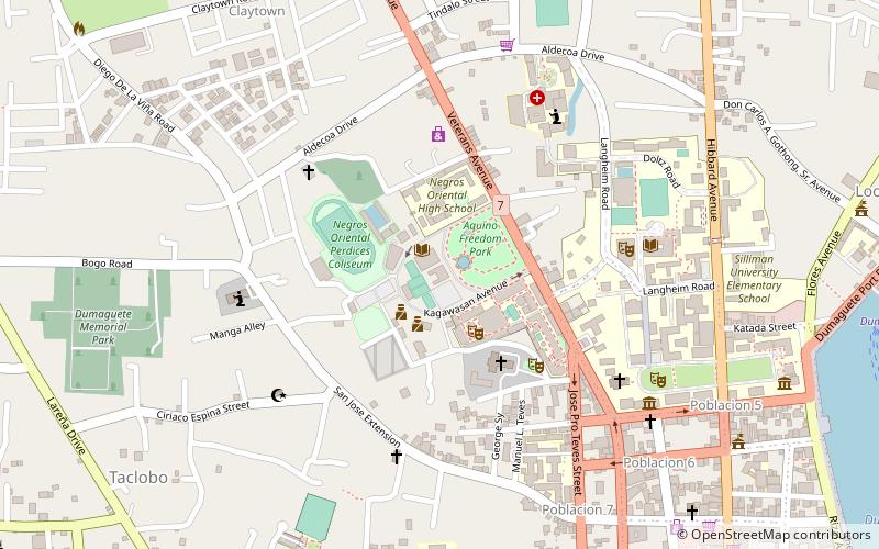 Negros Oriental State University location map