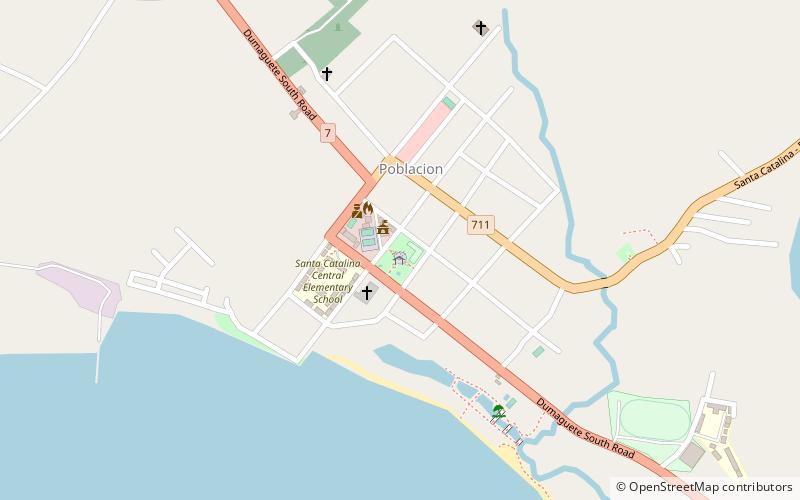 santa catalina location map