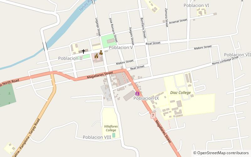 Tanjay location map