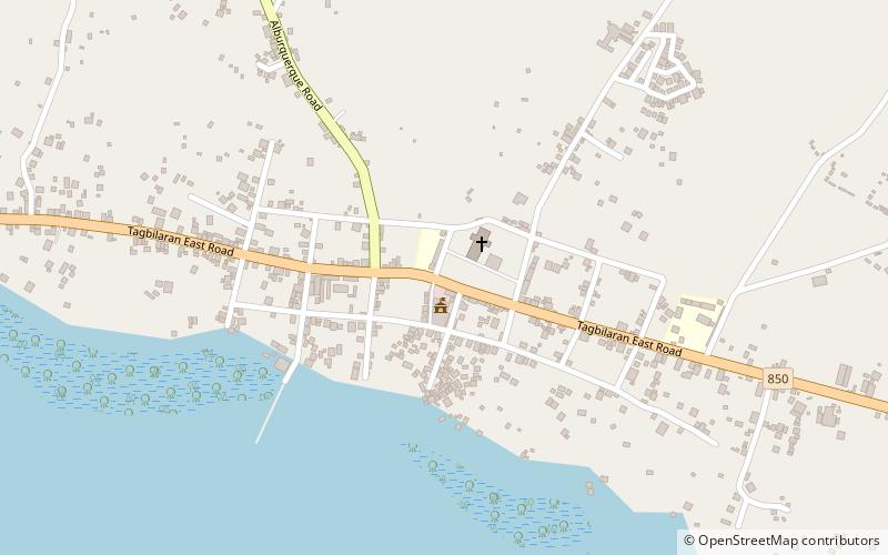 Alburquerque Church location map