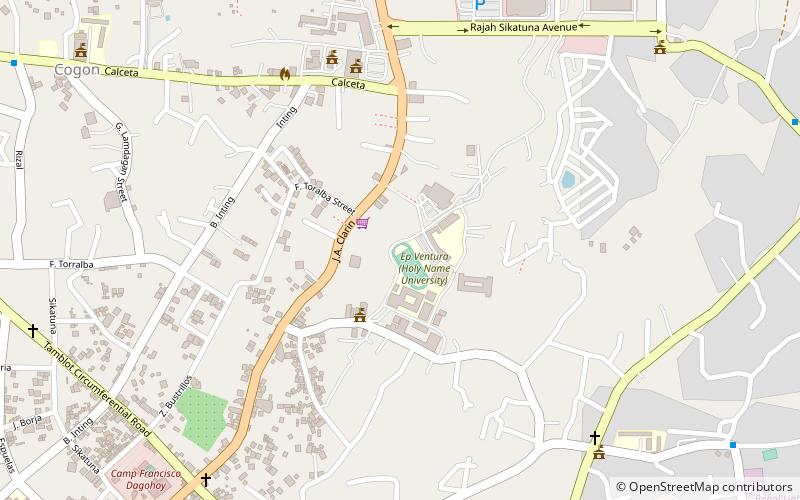 cogon tagbilaran location map