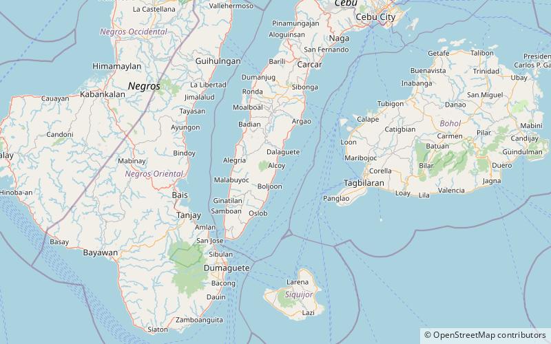 Alcoy location map