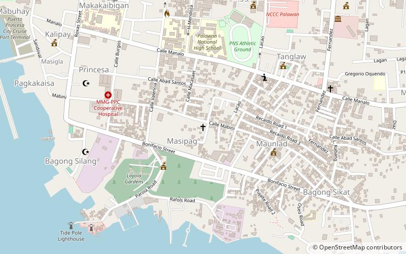 St. Ezekiel Moreno Dormitory location map