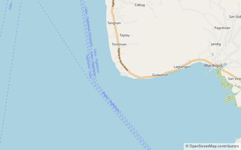 Punta Cruz Watchtower location map