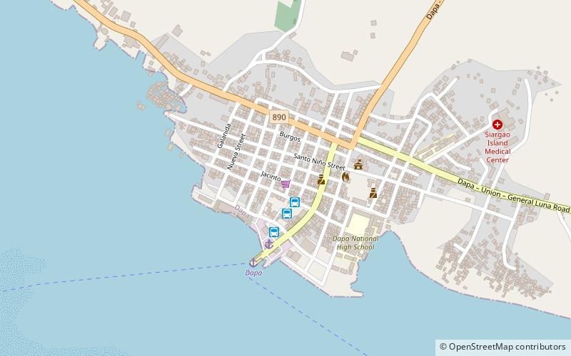dapa location map