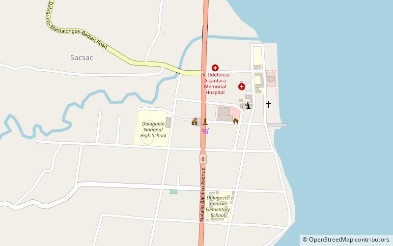 Dalaguete location map