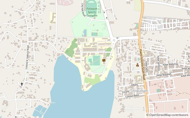 Palawan State University location map