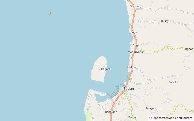 Isla Pescador location map