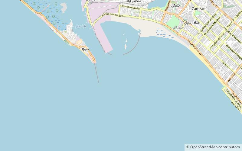 tasman spirit oil spill karaczi location map