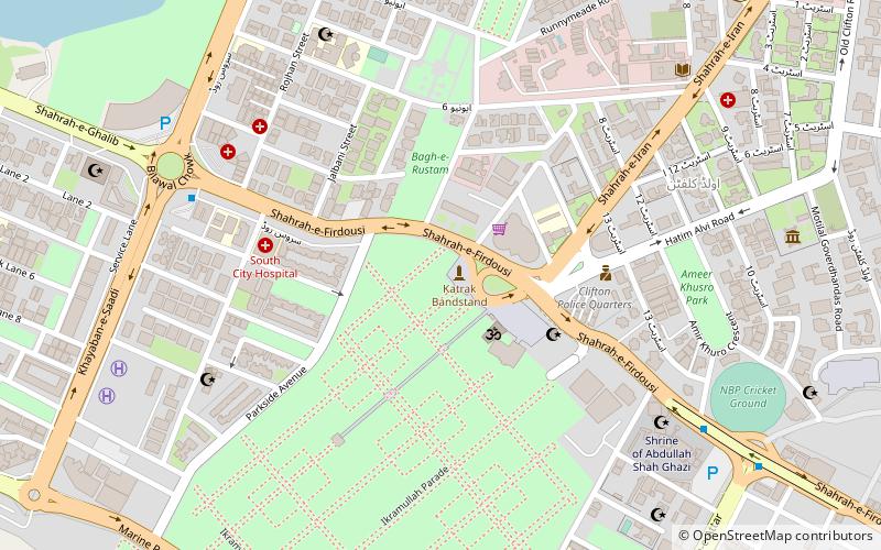 Jehangir Kothari Parade location map