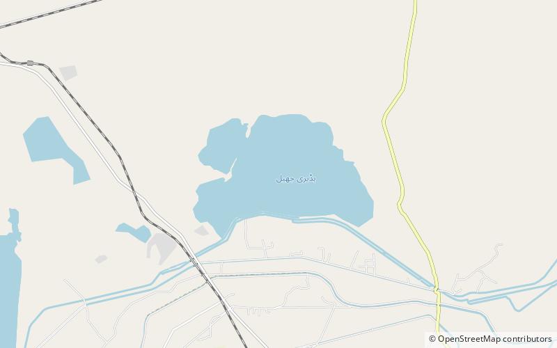 Hadero Lake location map