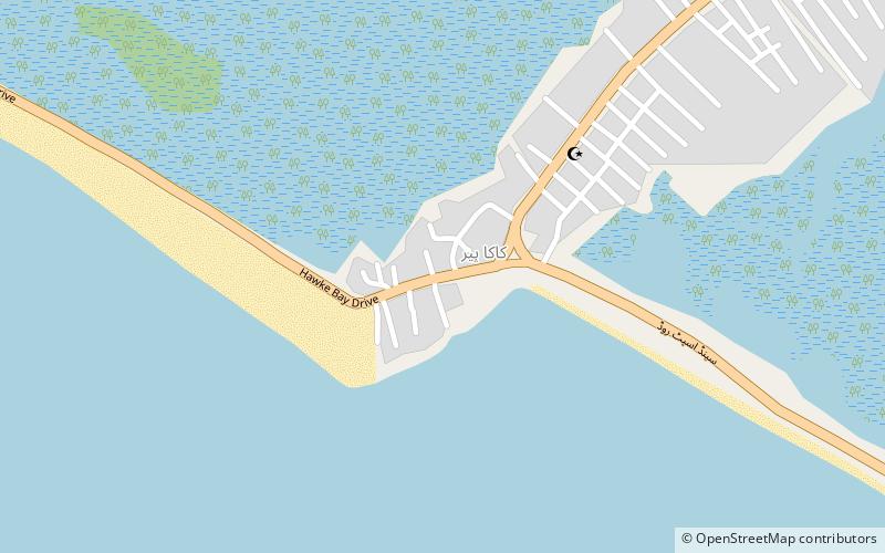 kakapir karatschi location map