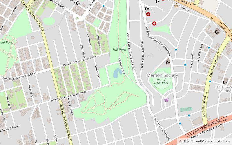 Hill Park location map