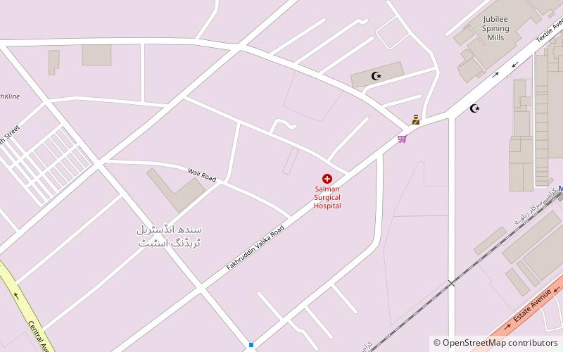site subdivisions karachi location map