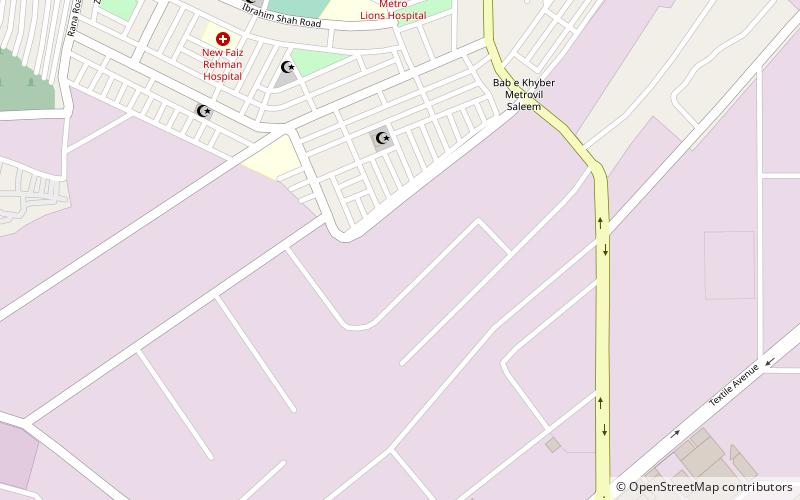 metroville karachi location map