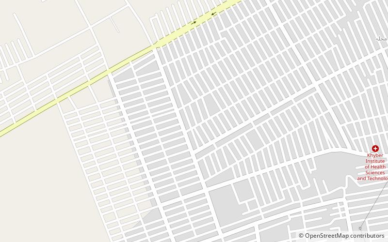 chisti nagar karaczi location map