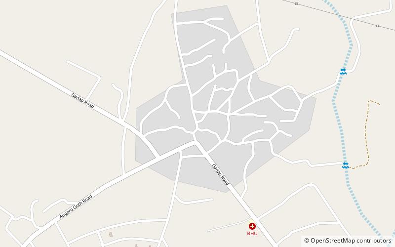 Gadap location map