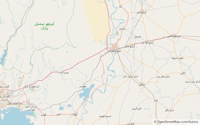 Jamshoro location map