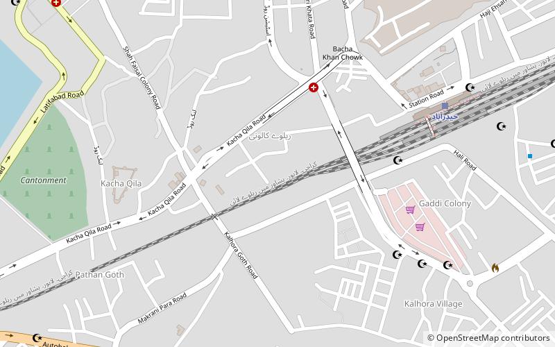 Hyderabad City Taluka location map