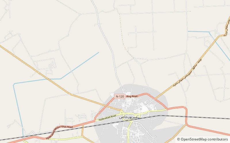 District de Mirpur Khas location map