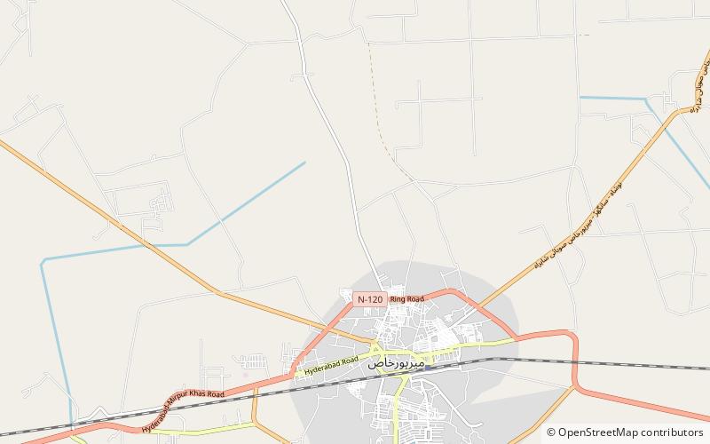 mirpur khas location map