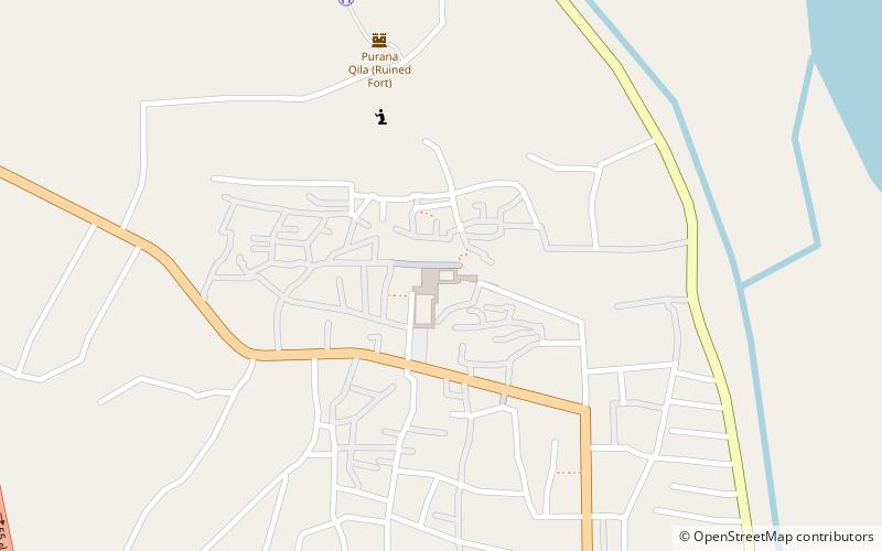 Shrine of Lal Shahbaz Qalandar location map